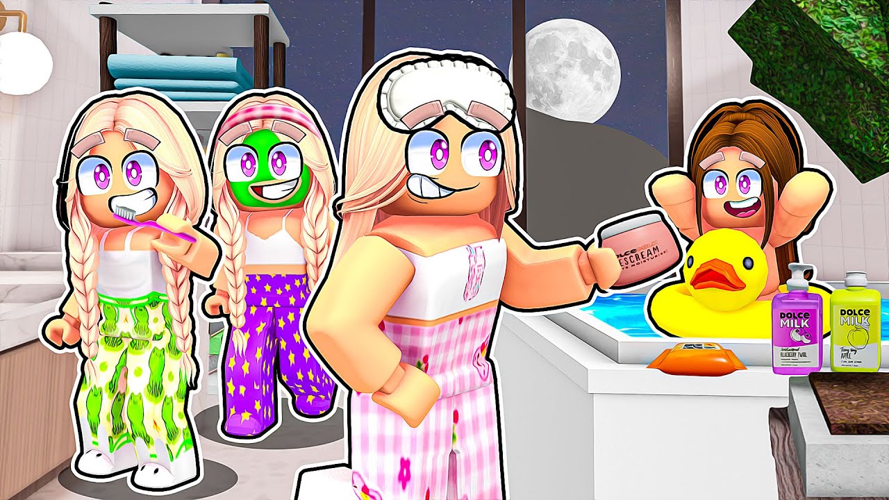 WIOSENNA RUTYNA: MAŁA AMI i PIĘCIORACZKI na BERRY AVENUE w ROBLOX! 🌺