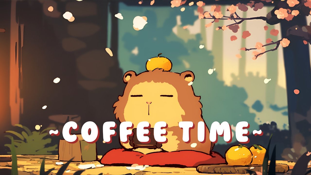 24/7 Capybara Lofi Beats - Lofi Hip Hop for Studying ~ Gentle Feelings ~ 🦫 🎵 ✨ | Sleep Aid