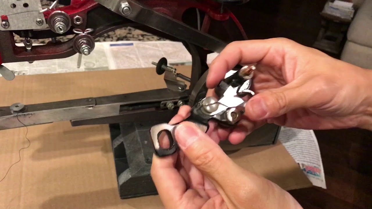Chinese shoe patcher - adding bobbin winder