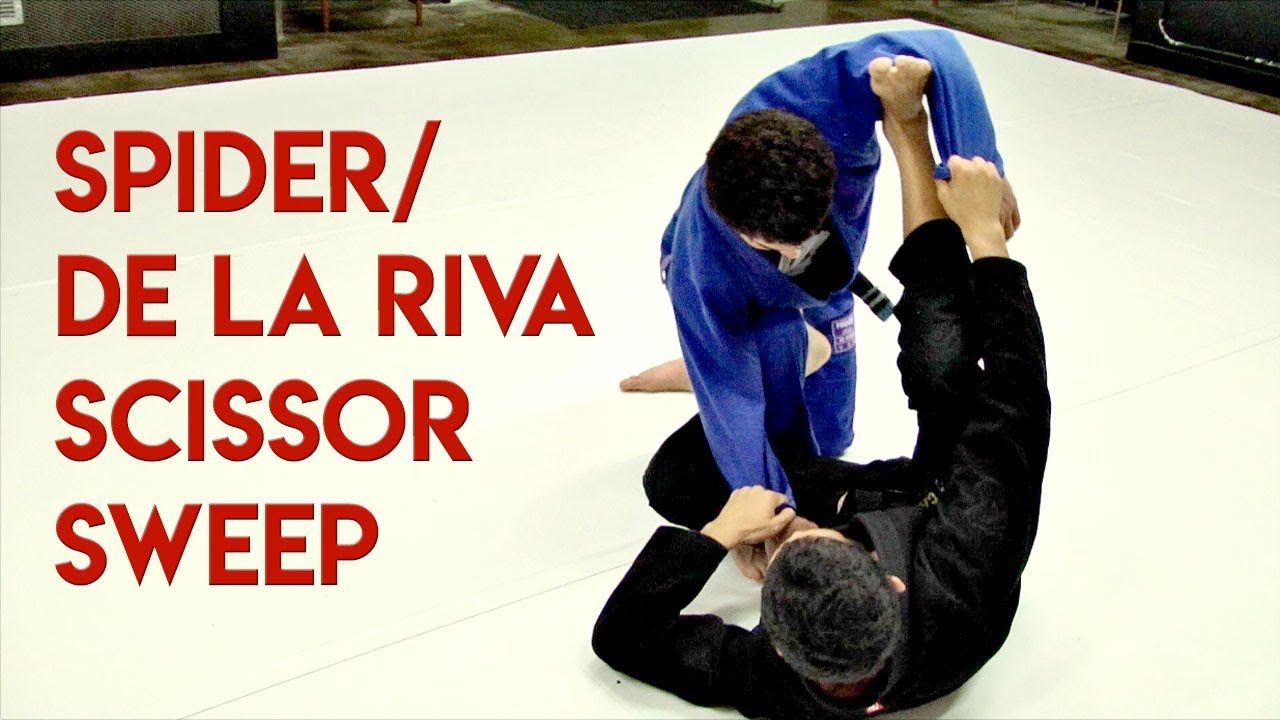 Spider / De la Riva Scissor Sweep