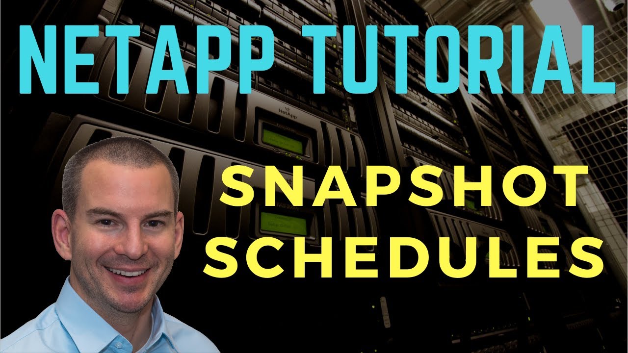 NetApp Snapshot Schedules