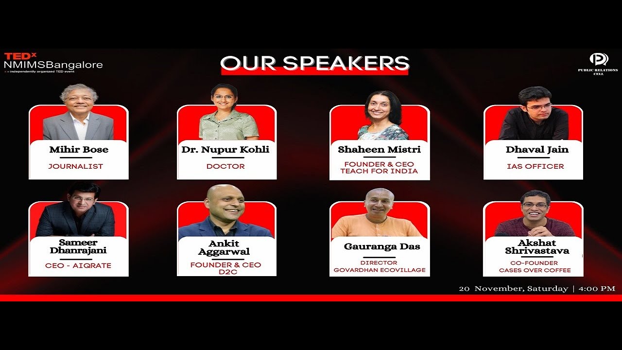 TEDx NMIMS Bangalore | 2021 | Minuscule yet Monumental