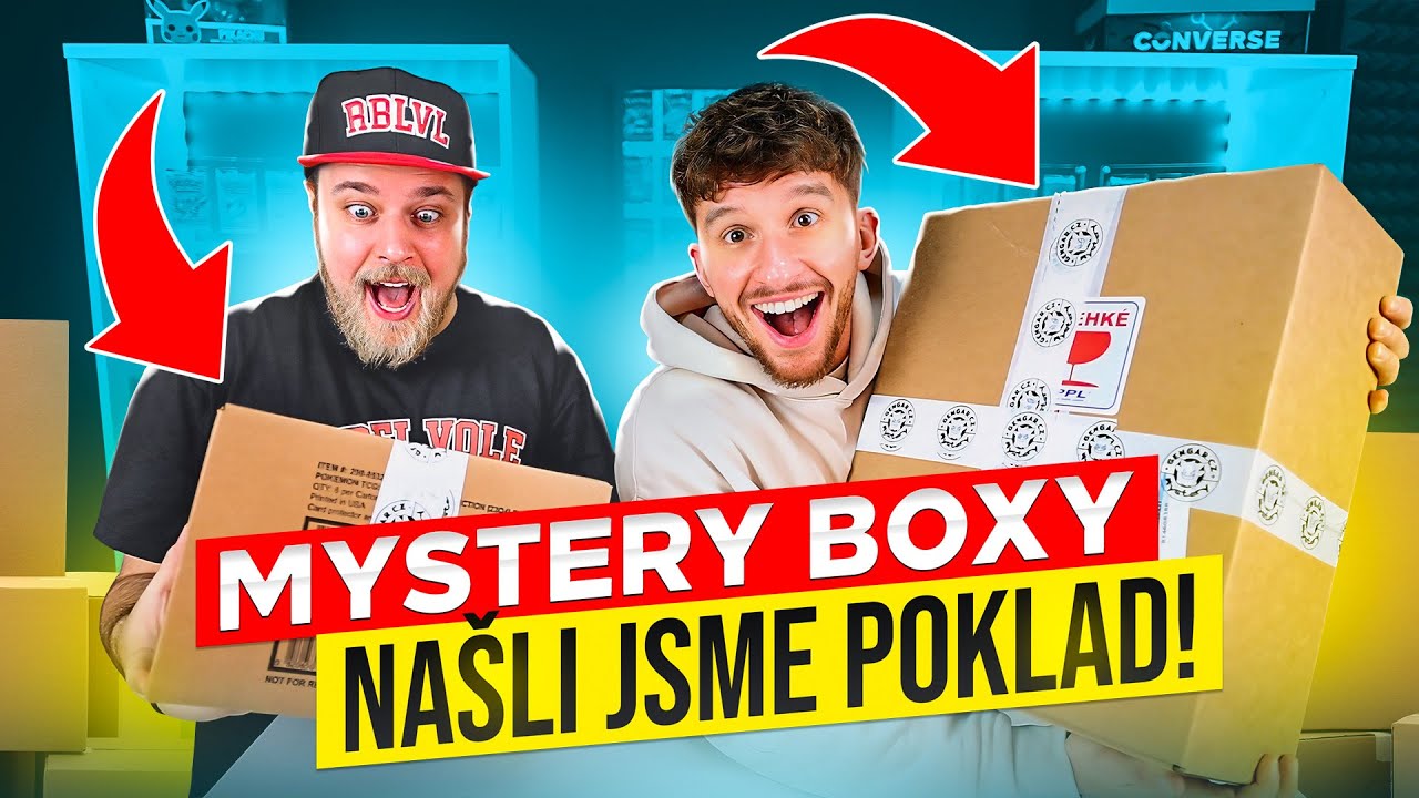 MYSTERY BOXY - NAŠLI JSME POKLAD! @Lišák-i7w