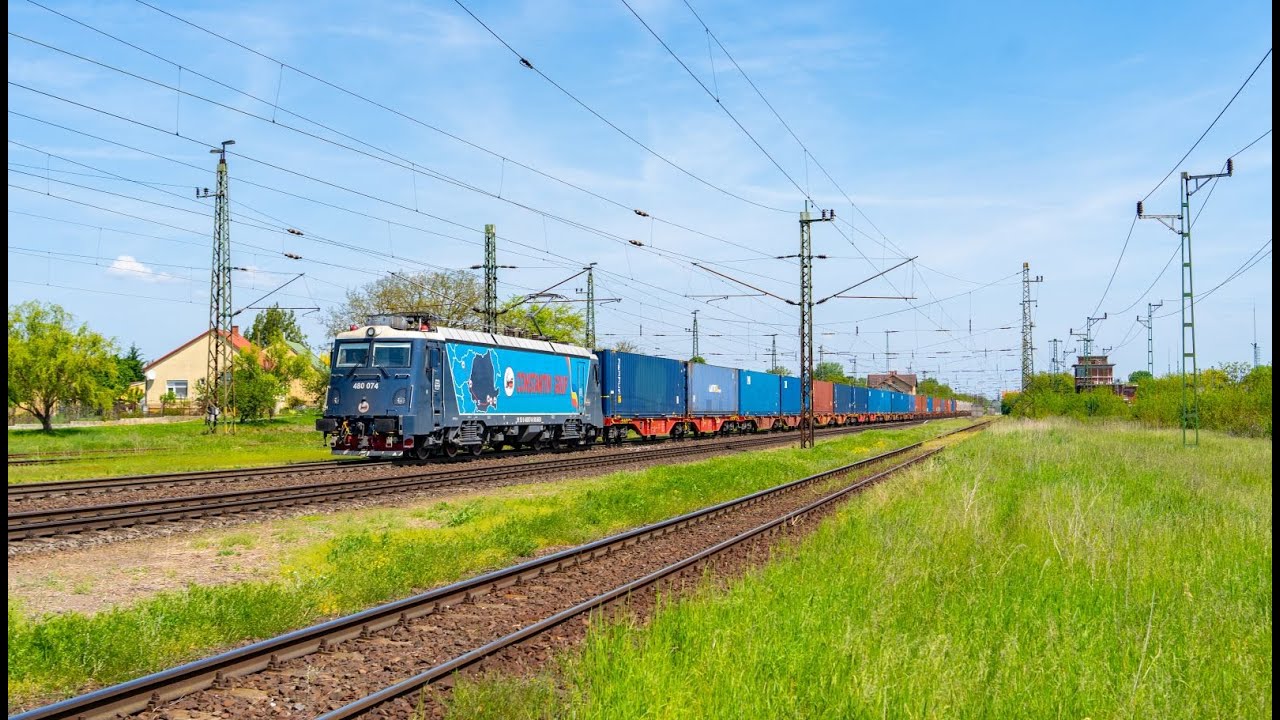 [Constantin Group] Transmontana serii 480 z pociągiem interdmodalnym | Nagyszentj&aacute;nos