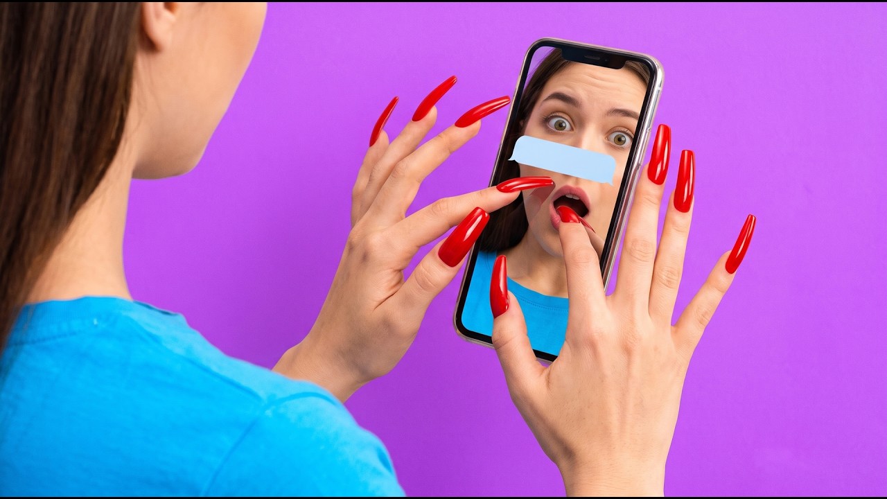 PROBLEMAS COM UNHAS LONGAS E MOMENTOS ENGRA&Ccedil;ADAS || Situa&ccedil;&otilde;es Corriqueiras, por 123 GO! GOLD