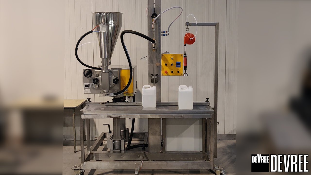 Vreebase DU01 with dip tube filling