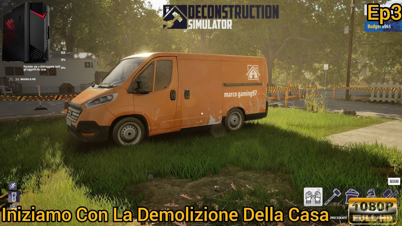 Iniziamo Con La Demolizione Della Casa Deconstruction Simulator Ep3 Gameplay Ita