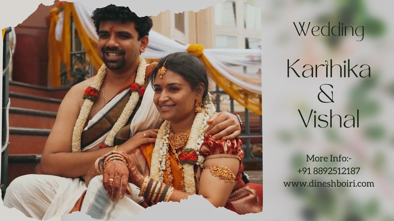 Karthika & Vishal  | Tamil Wedding | Bangalore | Cinematic Video
