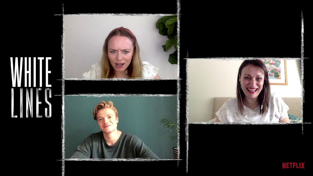 Laura Haddock & Tom Rhys Harries Talk White Lines