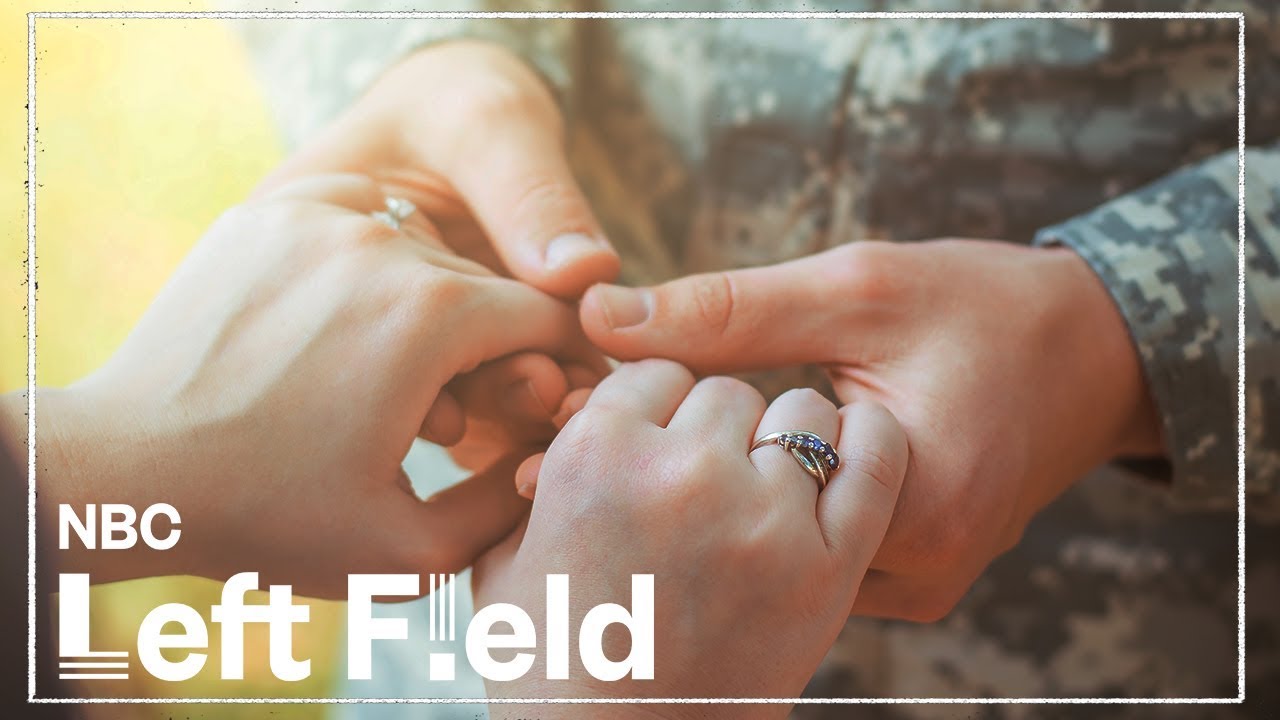 How Military Personnel Are Married Without Being In The Same Room | NBC Left Field