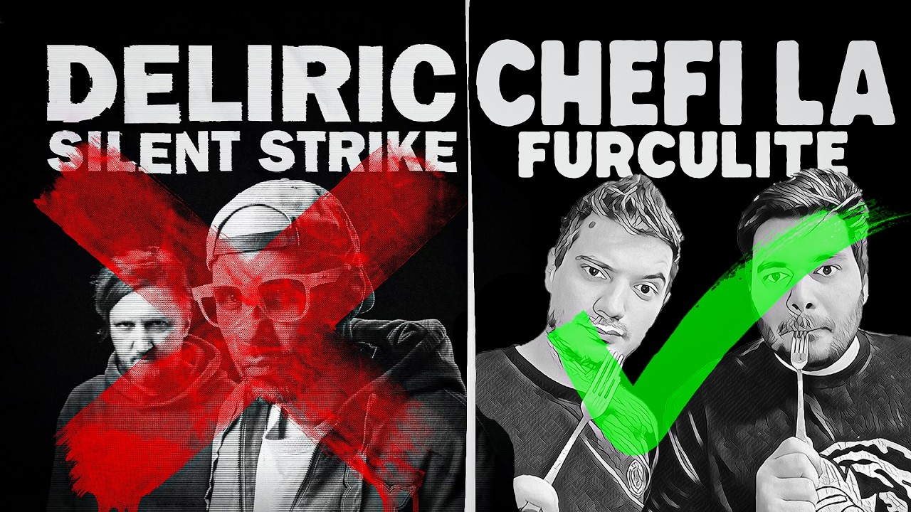 CEL MAI AMUZANT INTERVIU (si ultimul, ne-a promis) cu SILENT STRIKE | Chefi la furculite #207