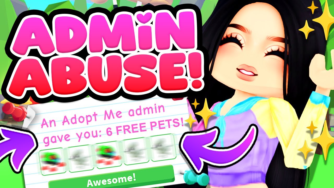 *EVERYTHING YOU MISSED* in ADMIN ABUSE | ALL FREE PETS ⭐ Adopt Me Roblox