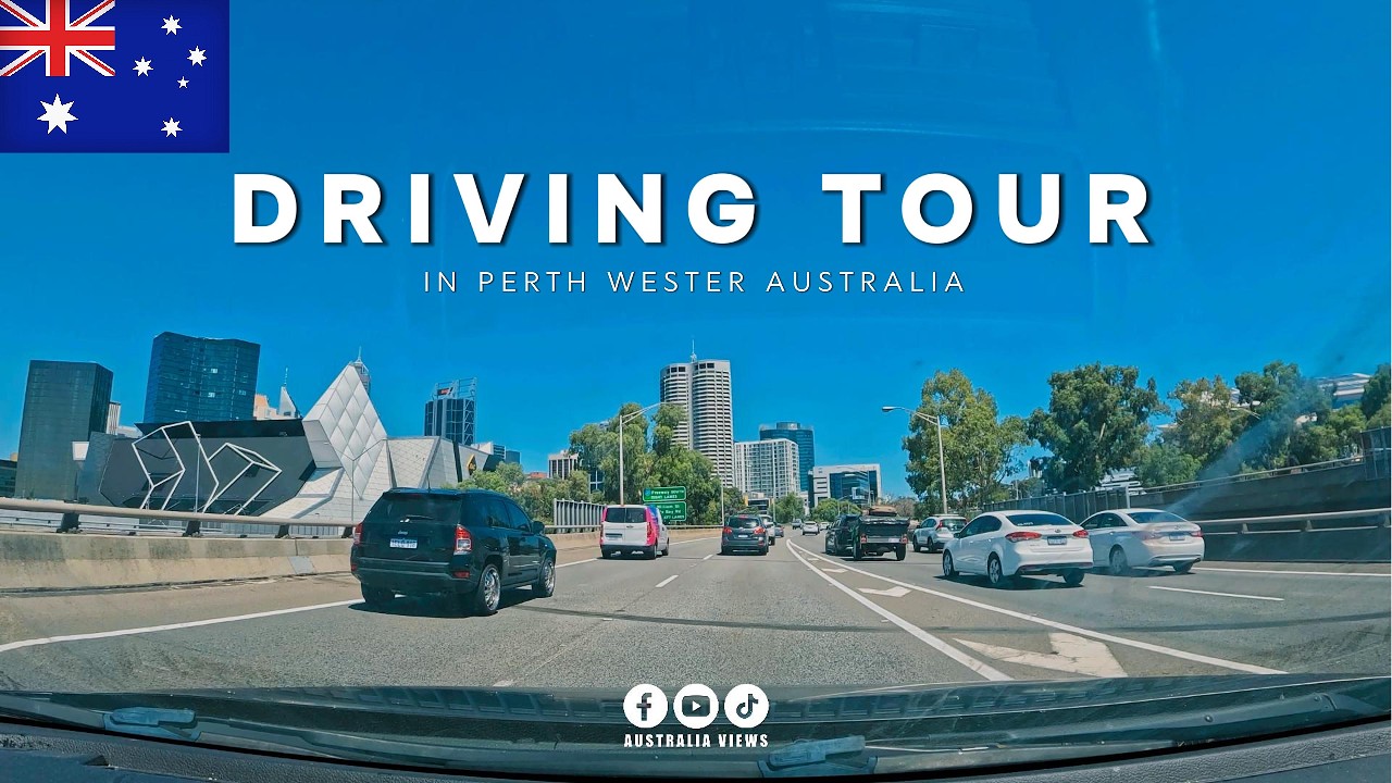 Driving Tour in Perth #travel #australia #roadtrip #viralreelsシ #trending #viralvideo