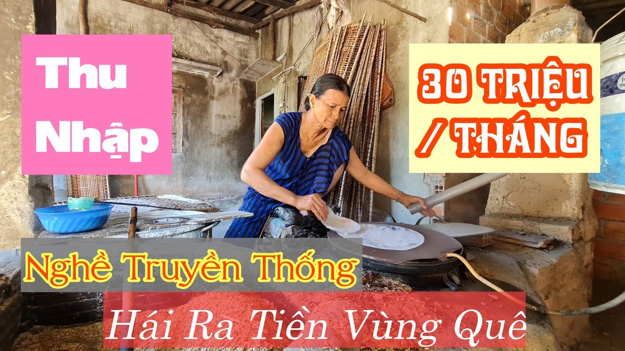 Bánh Tráng Bình Định || Làng Nghề Truyền Thống Bị Mai Một 🇻🇳