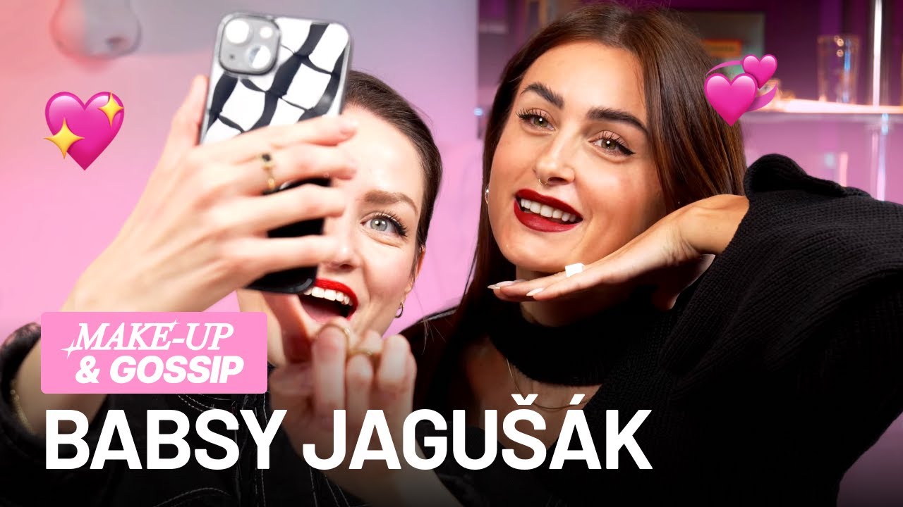 Babsy ukázala valentínske líčenie a prezradila niečo zo svojho manželstva💘(MAKE UP & GOSSIP)