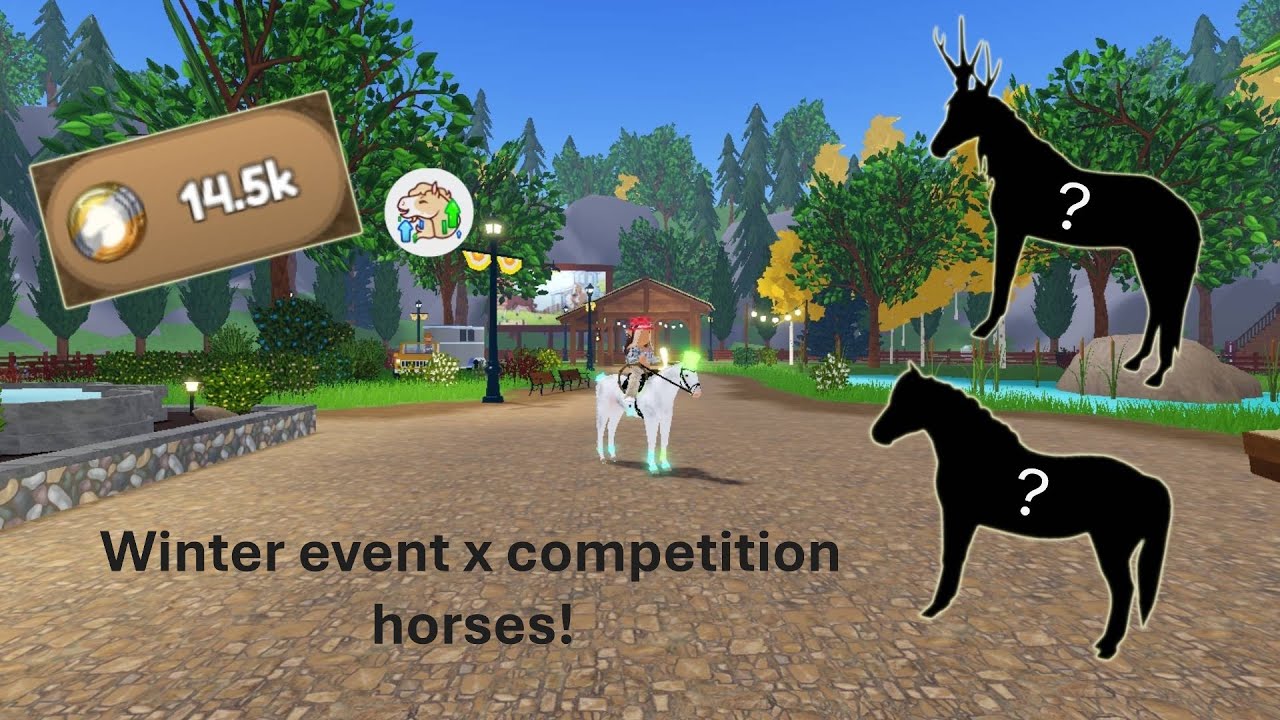 Winter event x competition horses! (Wild horse islands)
