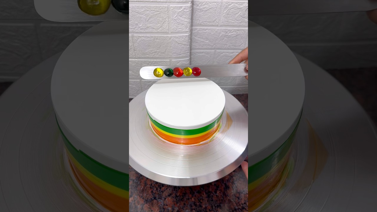 Rainbow 🌈 Cake Cake Design #cake #shortsfeed #shortvideo #viral #reels #youtubeshorts #trending #yt
