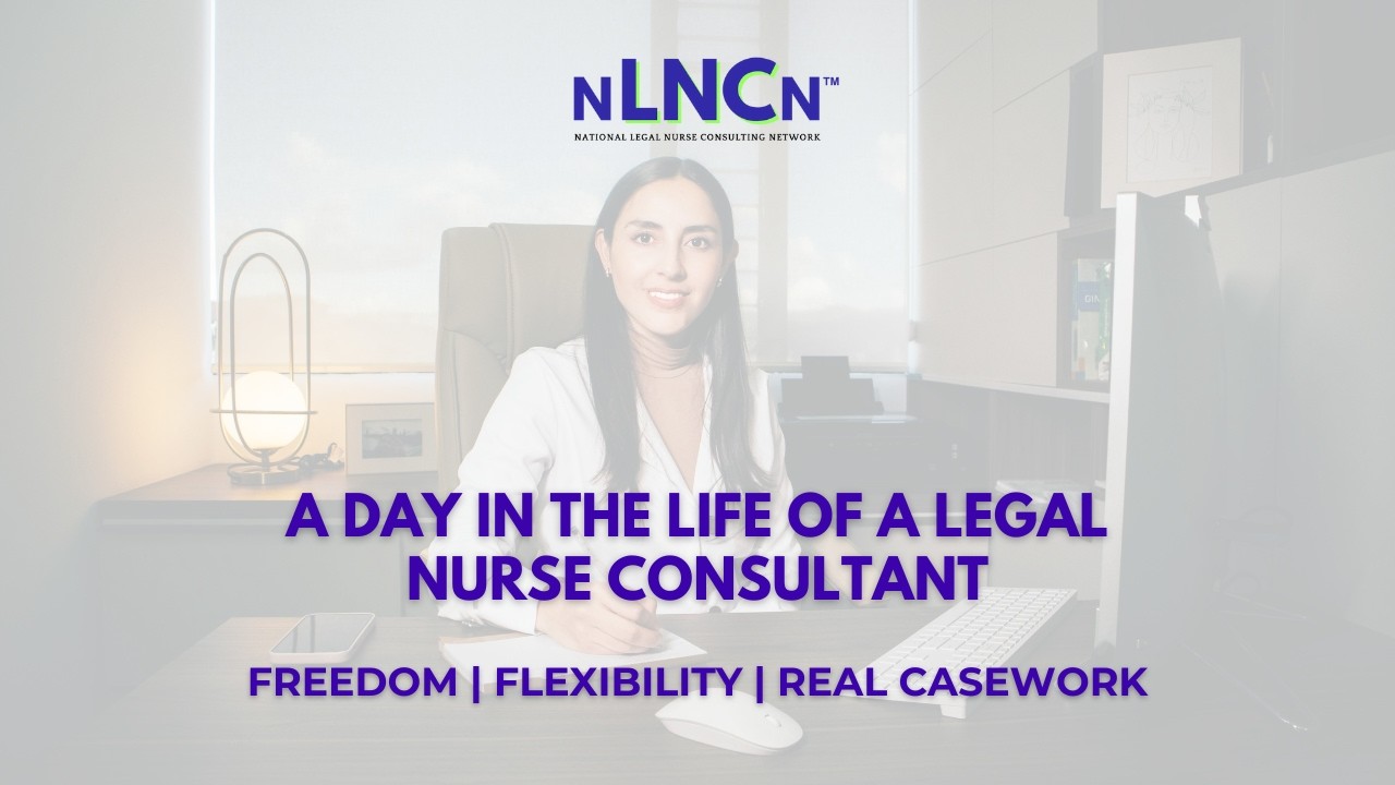 A Day in the Life of a Legal Nurse Consultant | Freedom, Flexibility & Real Casework