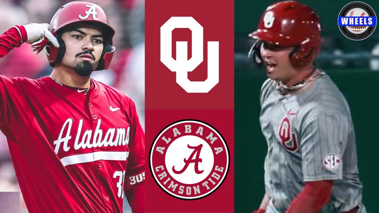 #9 Oklahoma vs #12 Alabama (Great!) | G1 | 2025 College Baseball