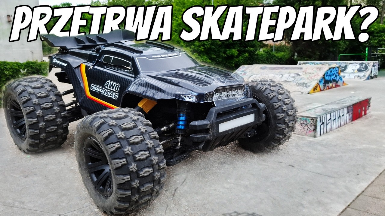 Czy MJX 12212 przetrwa SKATEPARK? 🛹Upgrade na aluminium i ekstremalny test wytrzymałości!