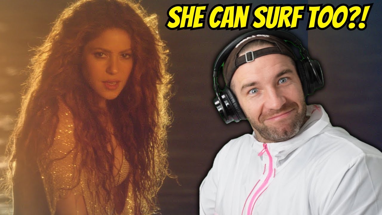 Surfer Reacts to Shakira - Don't Wait Up [REACTION!!]