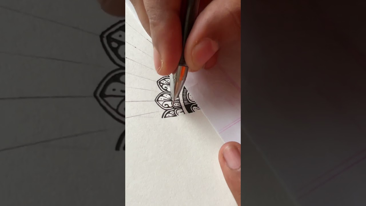 Satisfying mandala pattern.#mandalaart #mandala #artwork #artist