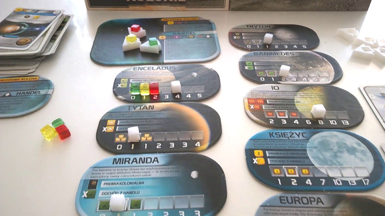 Kolonie Terraformacja Marsa - przebieg gry