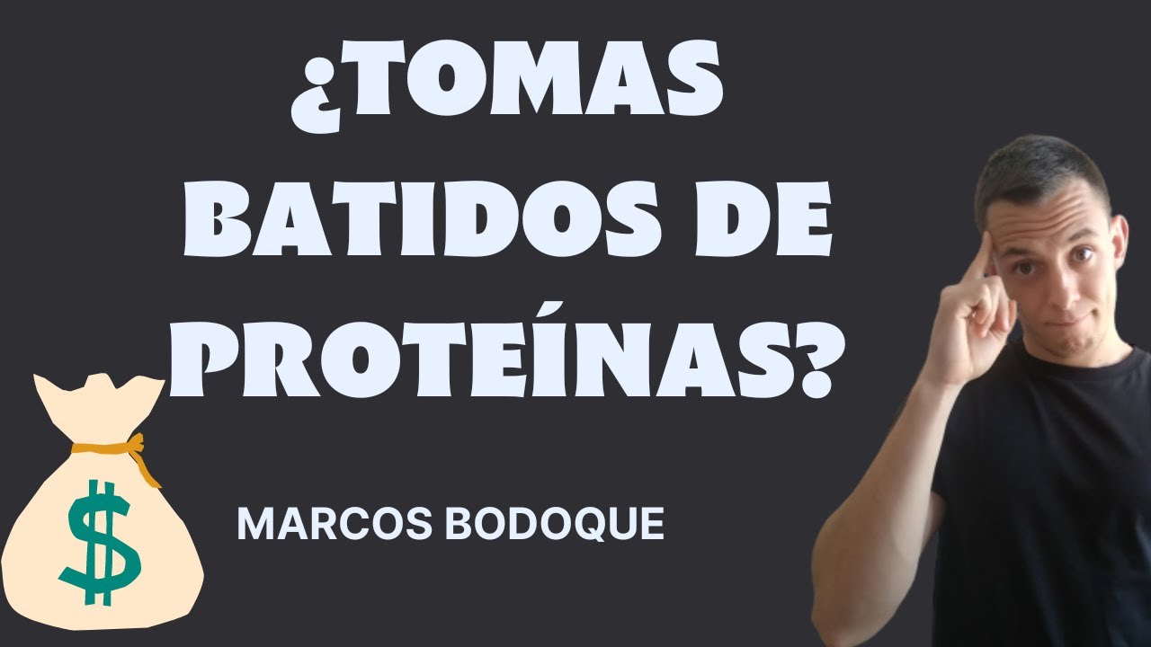 Deja de Perder Dinero en BATIDOS DE PROTEÍNAS - No los necesitas realmente!
