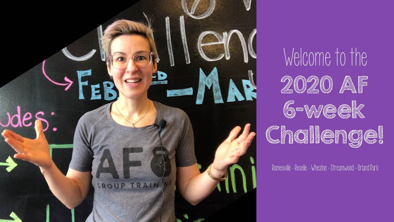 Welcome to the Anytime Fitness 2020 AF 6 week Challenge!