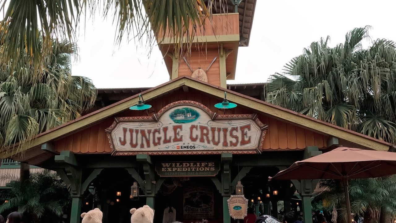 Jungle Cruise in Tokyo Disneyland Virtual Tour | HD 4K