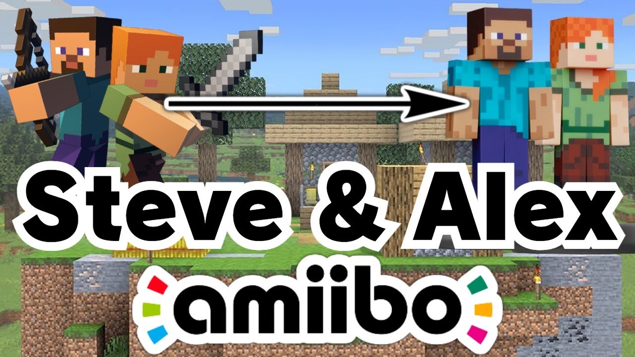 Steve and Alex amiibo Showcase