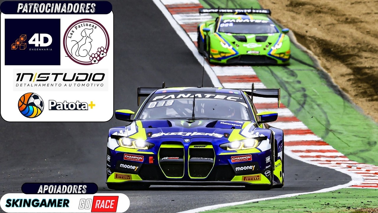BRANDS HATCH GT3 | DUELO DE GERAÇÕES 4ª TEMPORADA 4FUN | AUTOMOBILISTA 2 | LIGA LETS GO