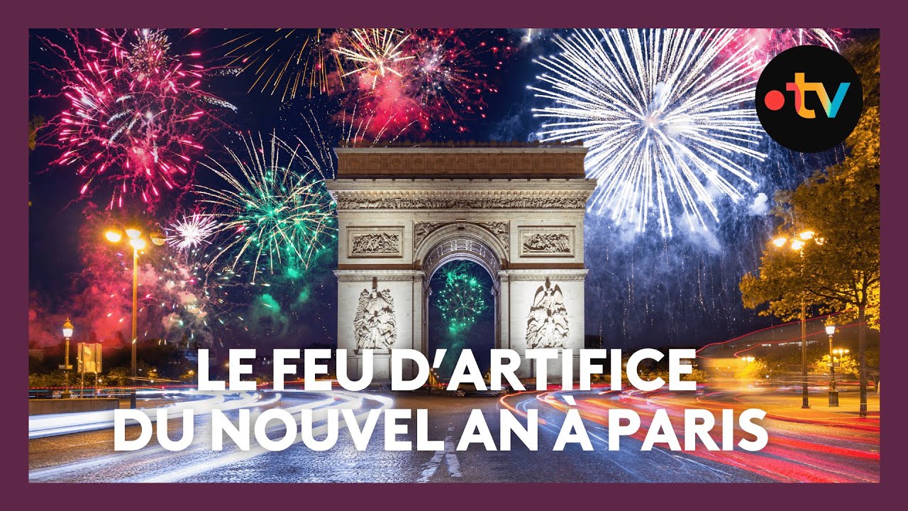 Le feu d'artifice et le mapping 3D du 31 décembre à Paris en intégralité 🔥