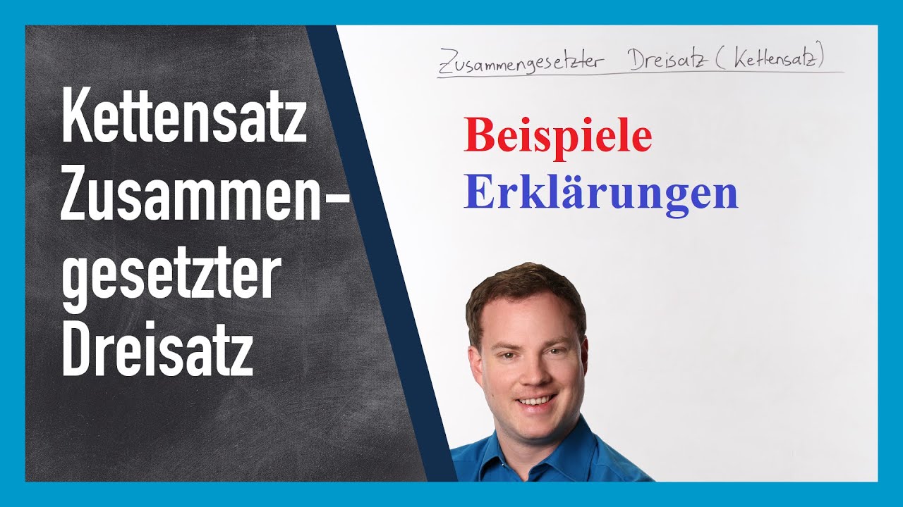 Kettensatz: Zusammengesetzter Dreisatz | www.gut-erklärt.de