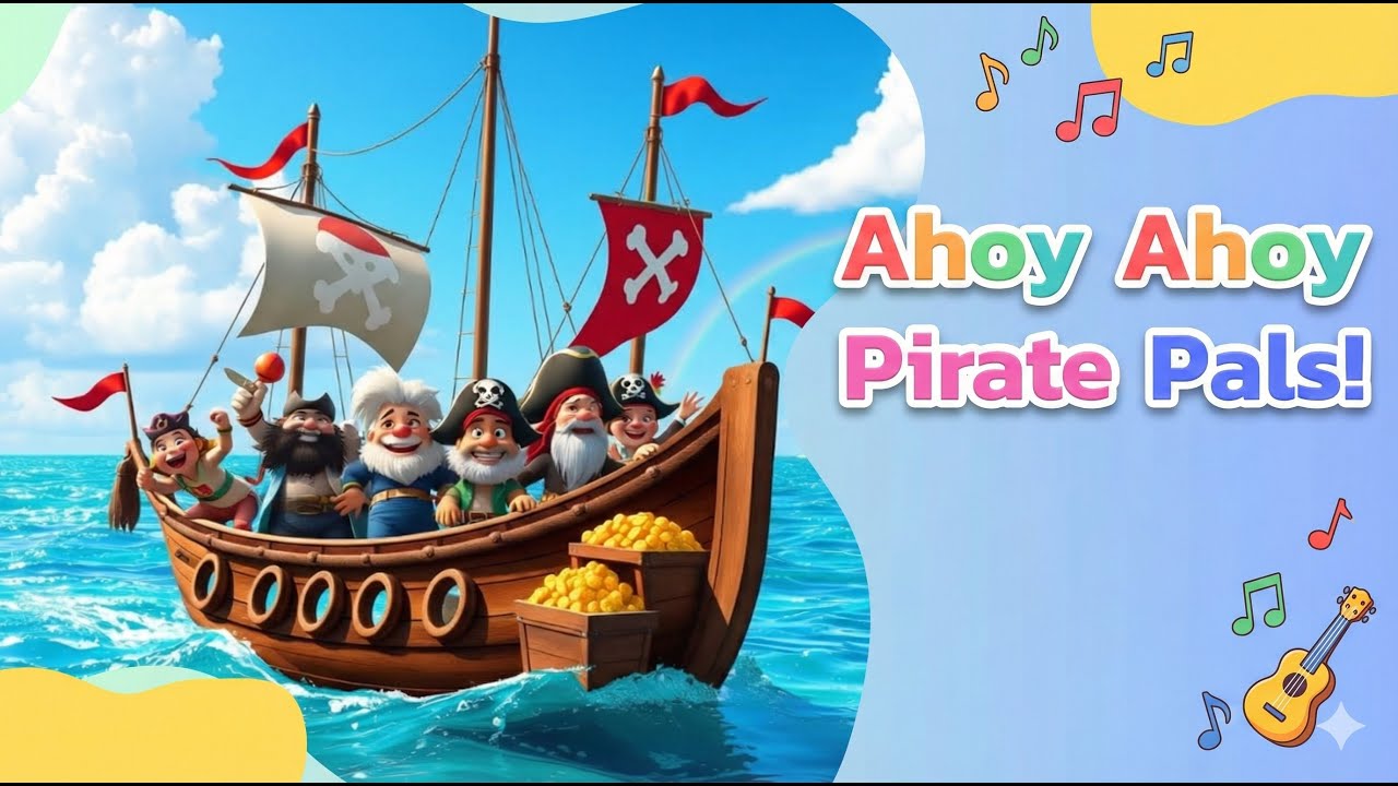 Ahoy Ahoy Pirate Pals! - Looparoo | Nursery Rhymes & Kids Songs