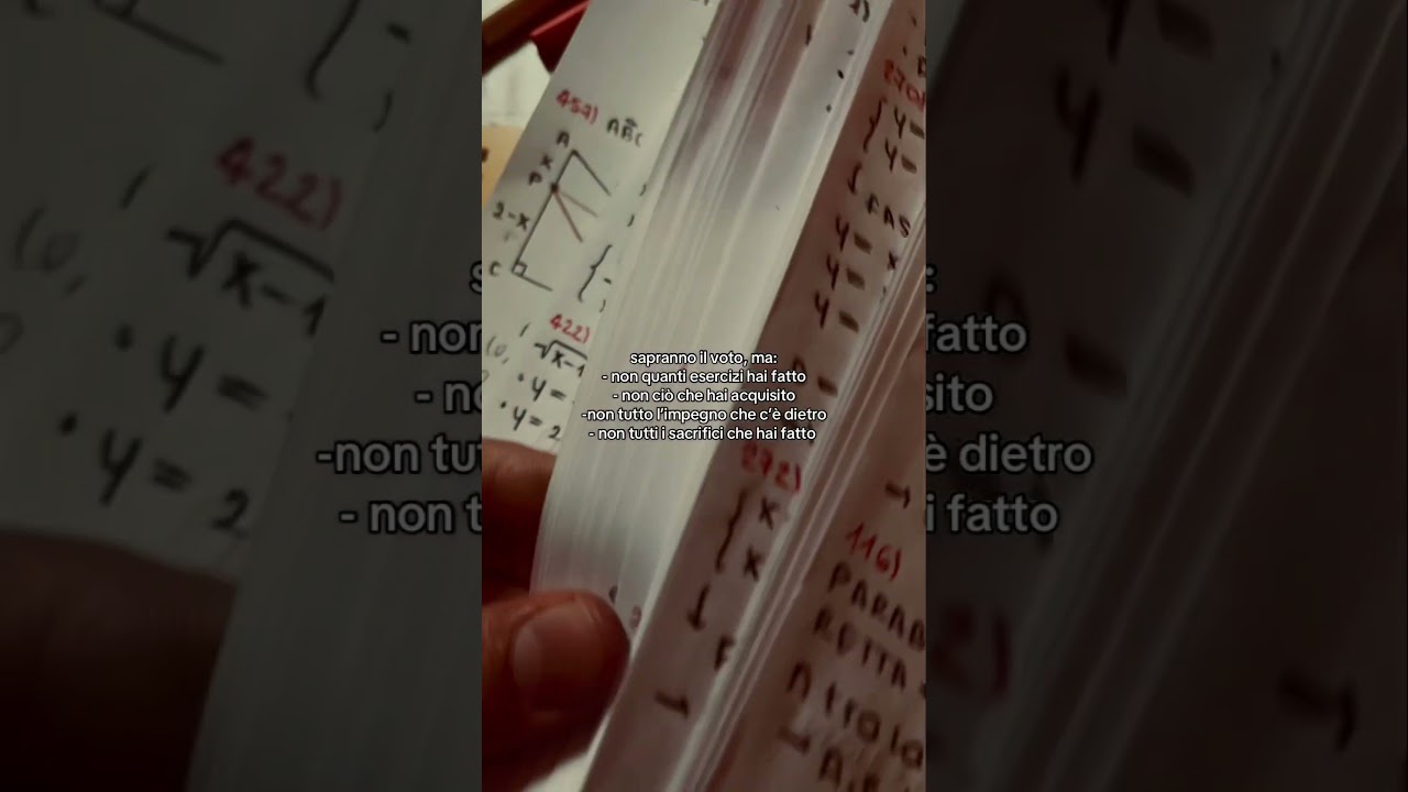 quindi FREGATENE!!! #appunti #studymotivation #impegno #studio #matematica #determination