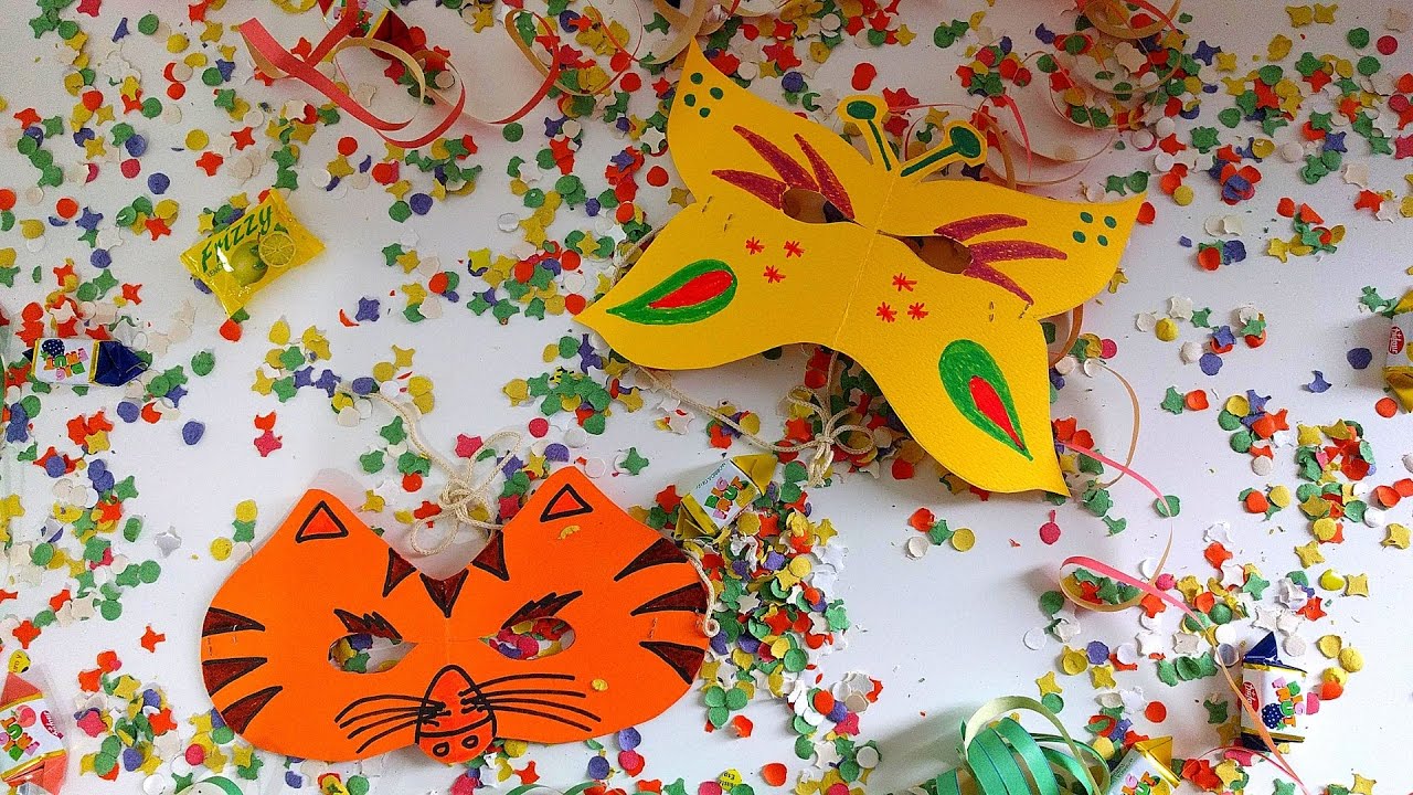 🎭 Tutorial: maschere di Carnevale