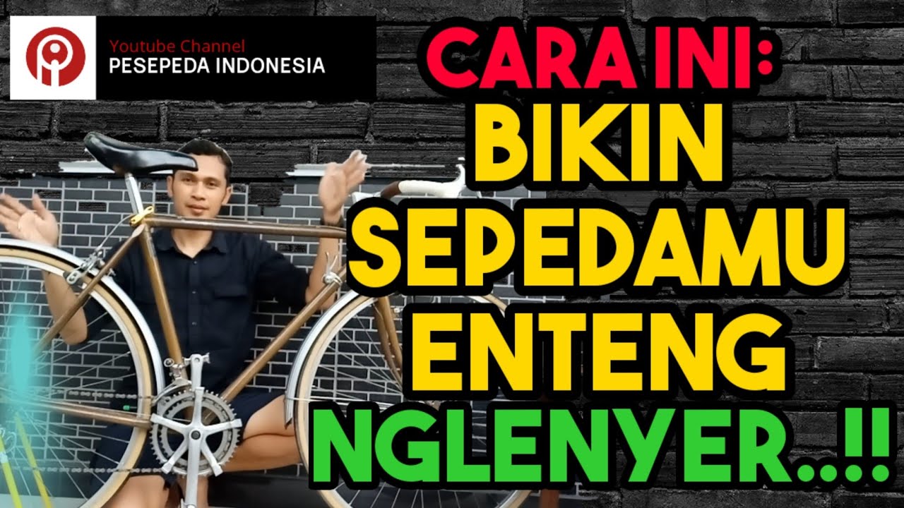 Tips Agar Sepeda Balap Jadul Enteng Dan Tidak Berat Saat Dikayuh