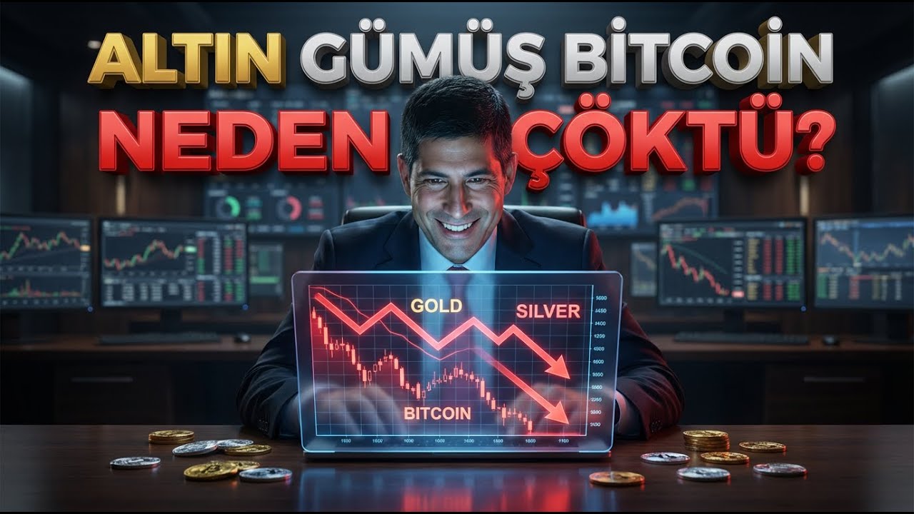 Altın Gümüş Bitcoin Neden Çöktü?