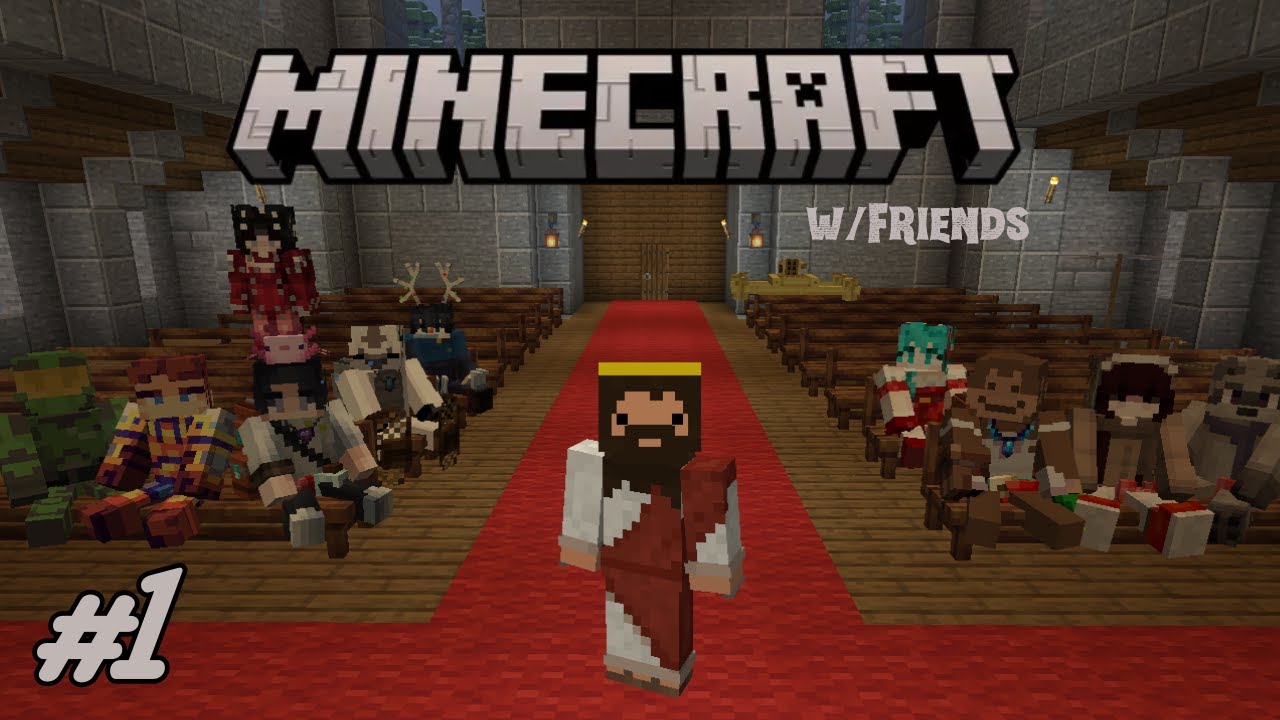 Amigos go to Church | Winter Minecraft Server