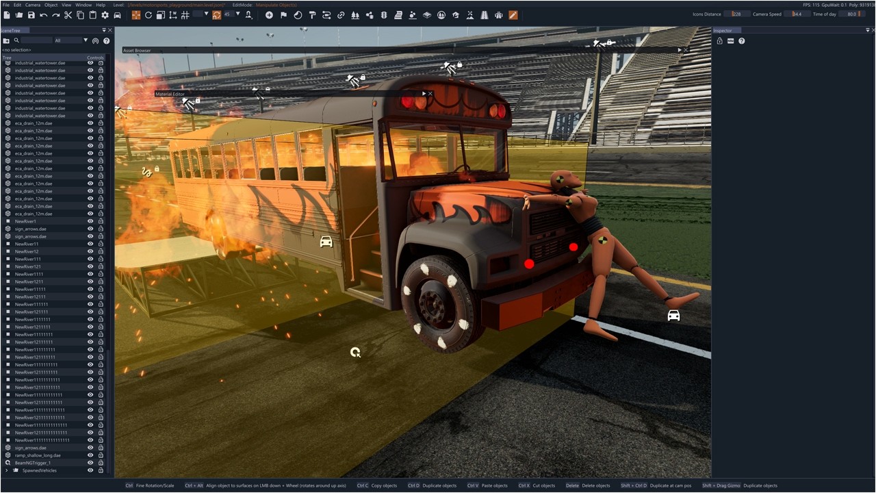 BeamNG Tutorial: 🔥 Set Cars ABLAZE with Lua Triggers! 🔥
