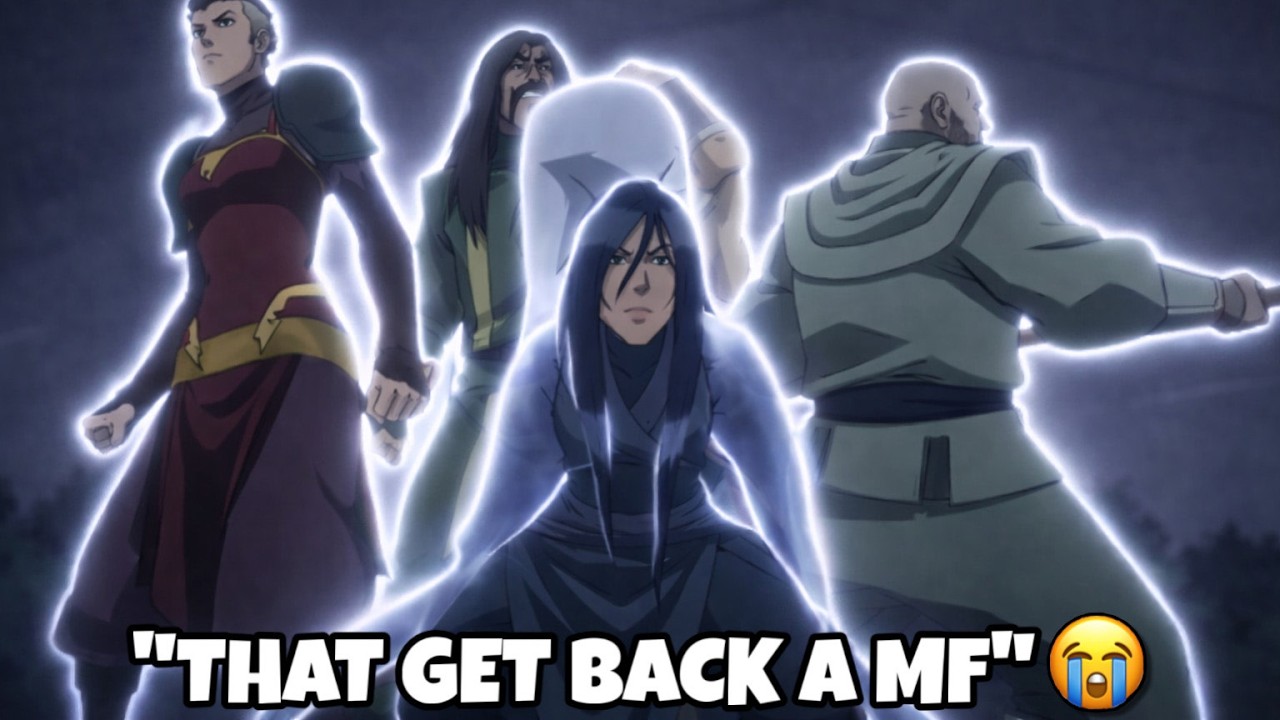 when THE RED LOTUS successfully broke out of prison in THE LEGEND OF KORRA