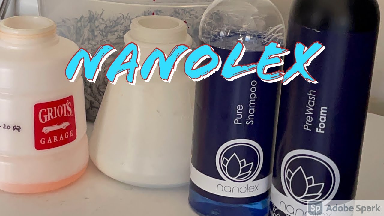 Nanolex Pre-Wash Foam & Pure Shampoo/auto detailing