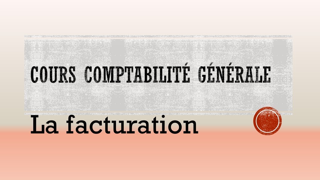 L&rsquo;enregistrement  comptable de la facture doit