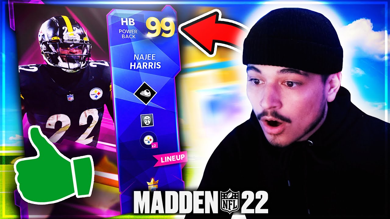 NAJEE HARRIS IS FINALLY HERE AND HE IS RIDICULOUS!! Madden 22 Ultimate Team 