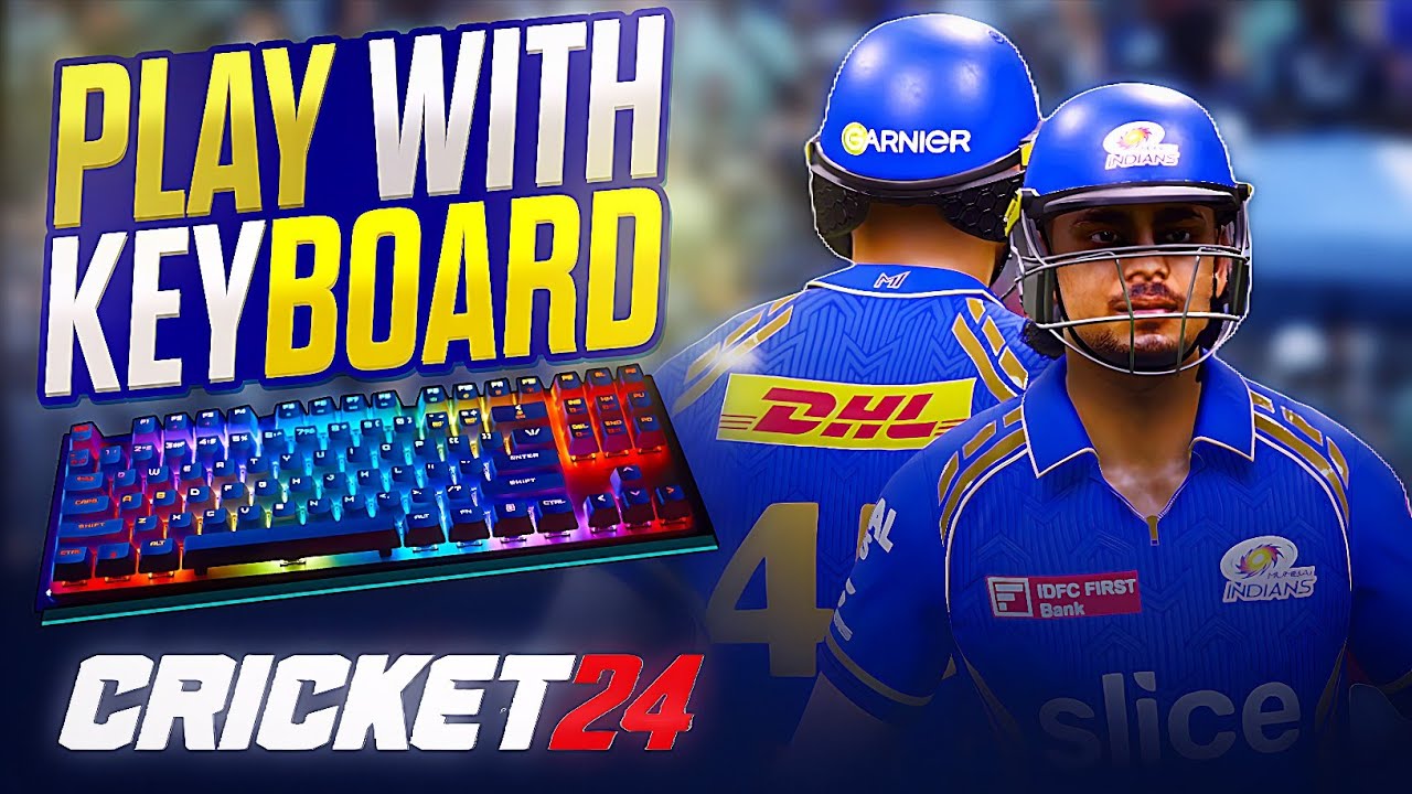 Cricket 24 With Keyboard | Full Guide