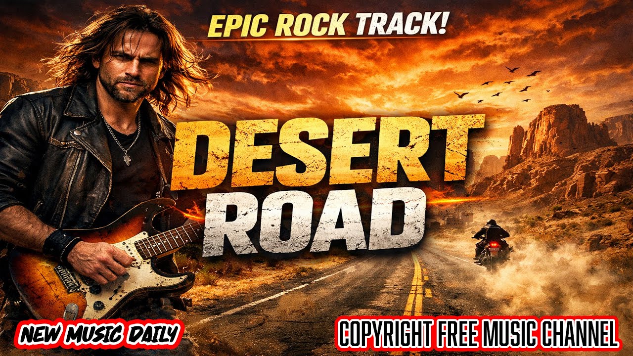 Copyright Free Rock – Desert Road | No Copyright Music