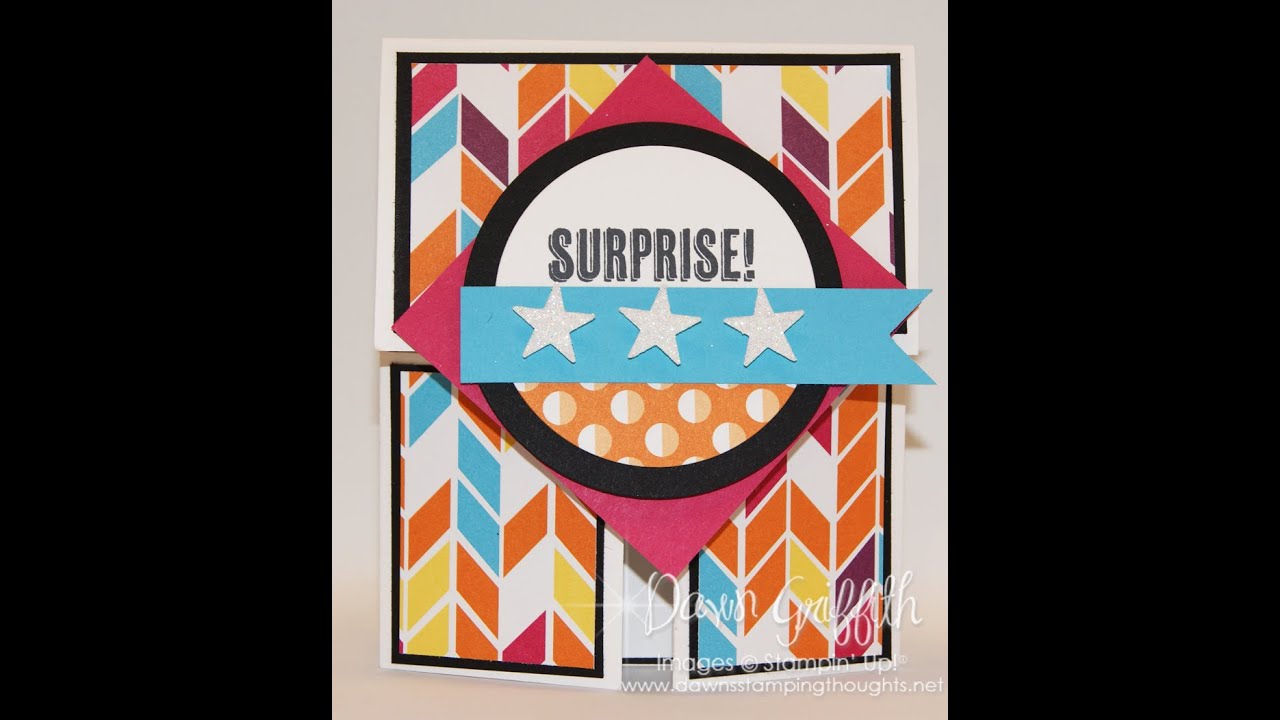 Dutch Fold card with Dawn