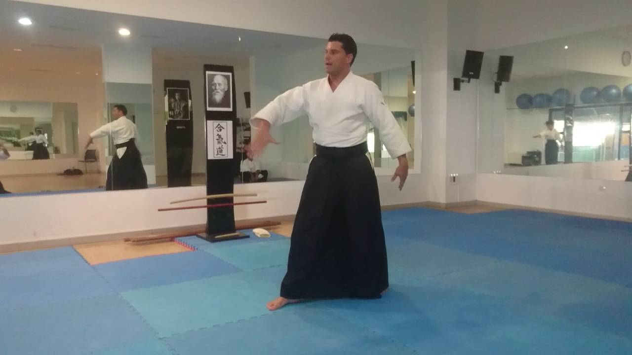 Aikido Sevilla Moisés Cuenca 5'Dan Aikikai