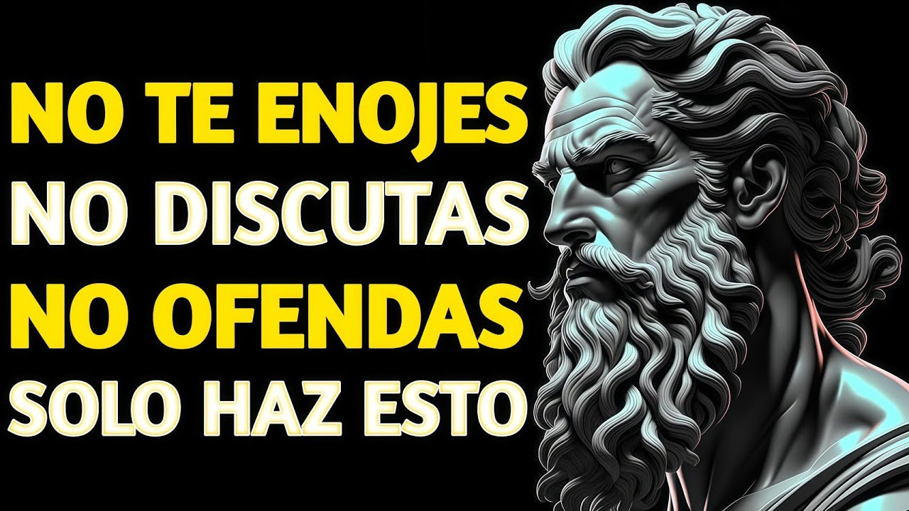 ✨ Nunca Más Te Molestes Con Nadie | Estoicismo